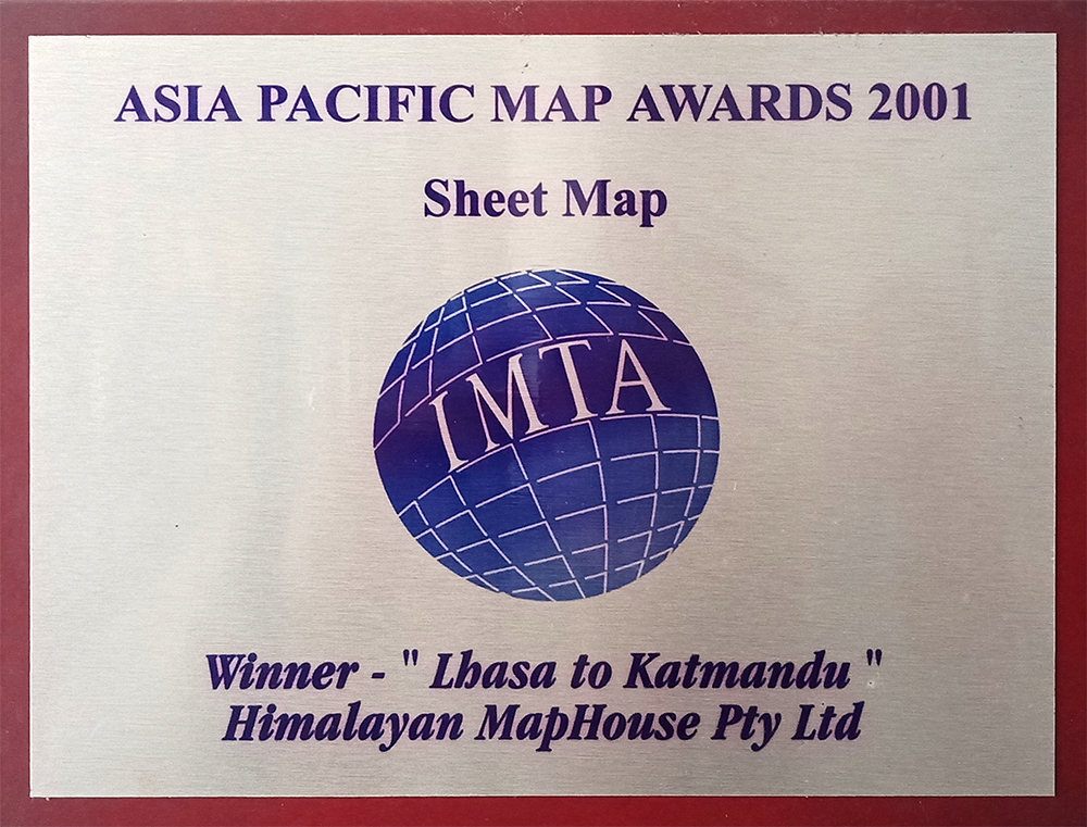 Himalayan MapHouse - Winner of IMTA map award 2001
