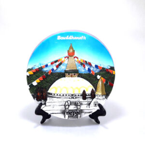Decorative Ceramic Plate (Bouddhanath)