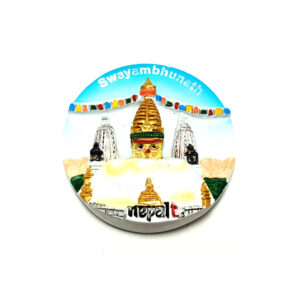 Ceramic Refrigerator Magnet (Swoyambhunath CFM54)