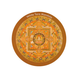Refrigerator Magnet (White Tara Mandala FM127)